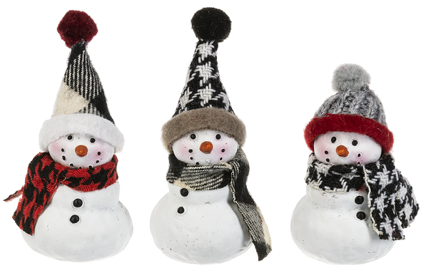 Cozy Snowman charm with scarf, and hat. Comes with cute card about making friends