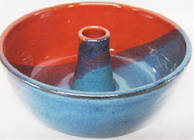 Baking dish for two people with tub. Bundt pan small handmade pottery –  Traditions Pottery